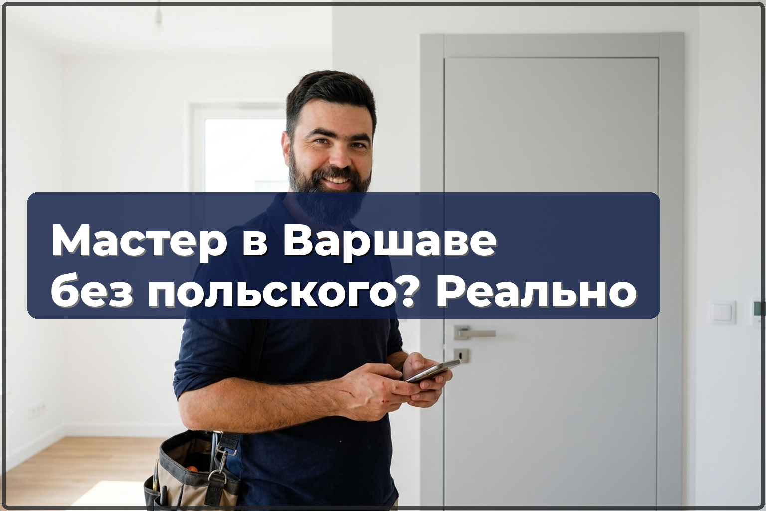 Работа мастером в Варшаве без знания польского — реально ли и как начать