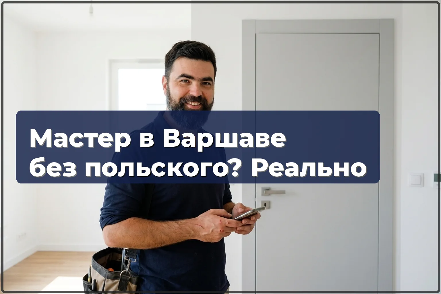 Работа мастером в Варшаве без знания польского — реально ли и как начать