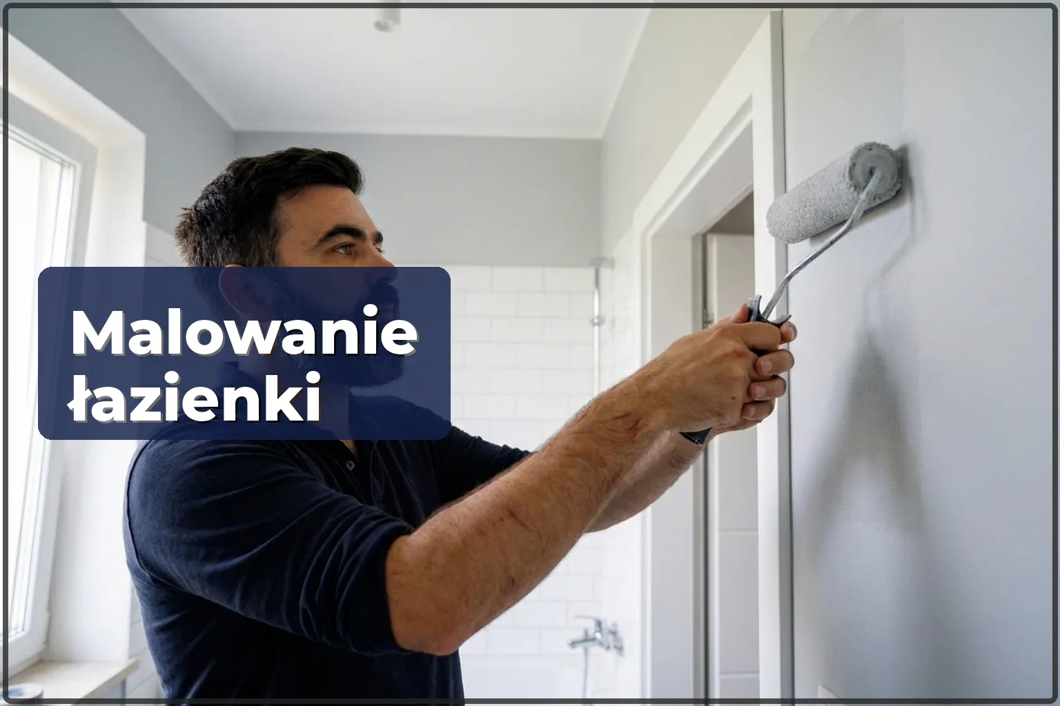 Malowanie łazienki w Warszawie — farba wodoodporna i ochrona przed pleśnią
