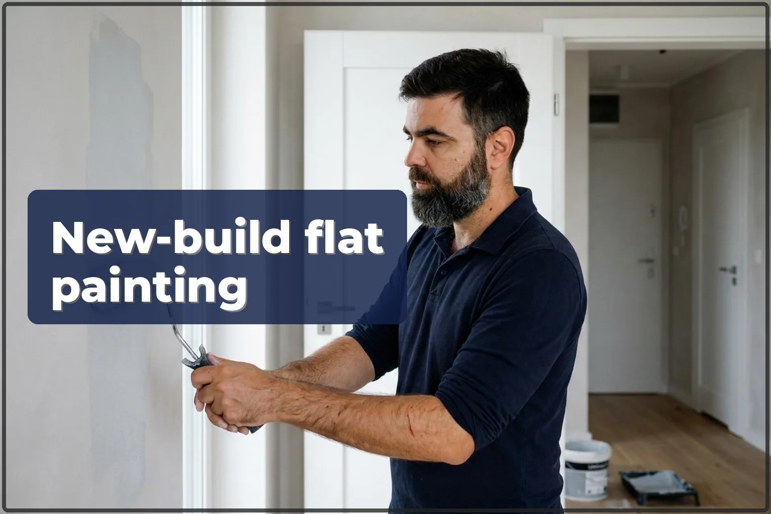 Painting a new-build flat in Warsaw — the first colour of your home