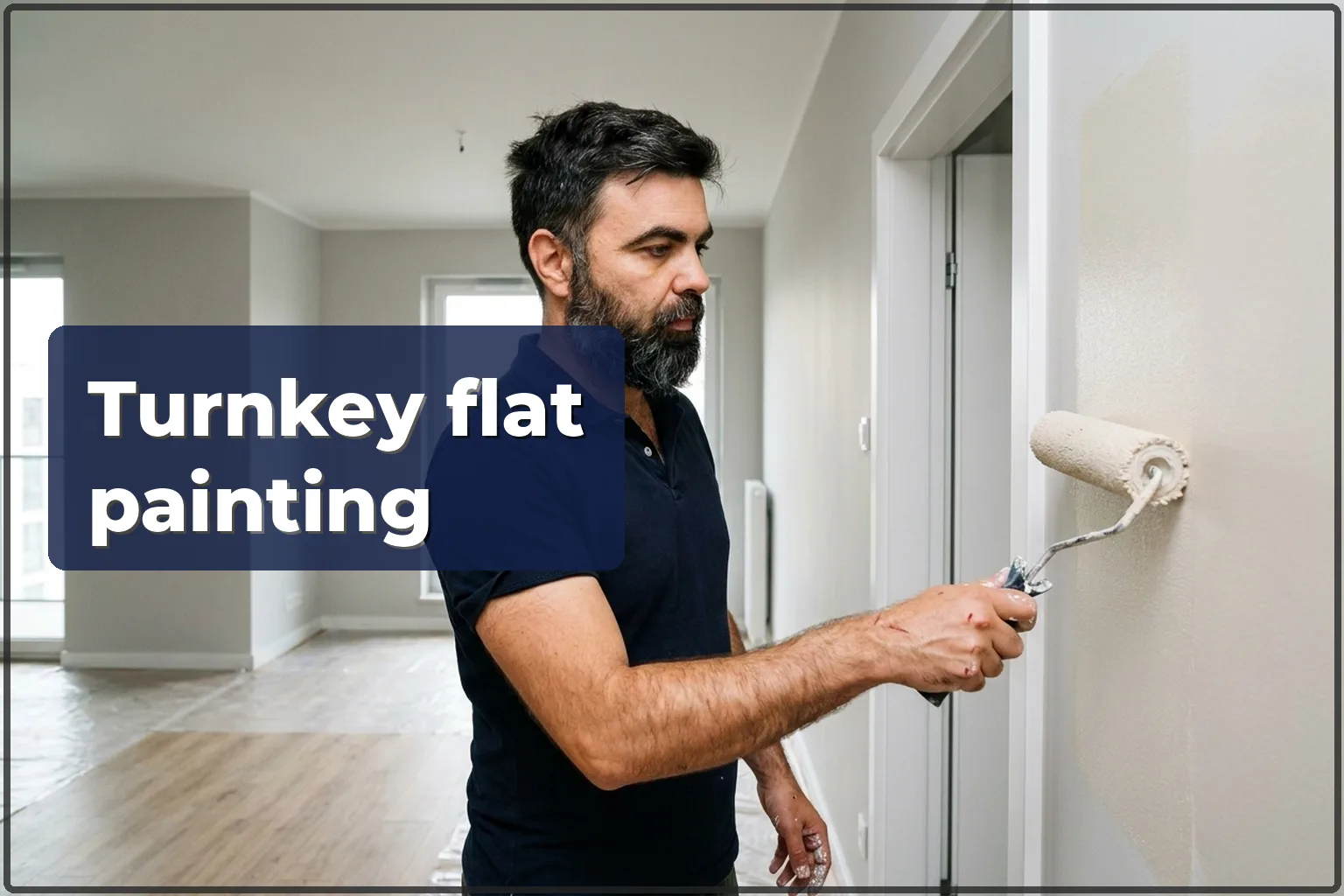 Turnkey apartment painting in Warsaw — price, timeline and scope