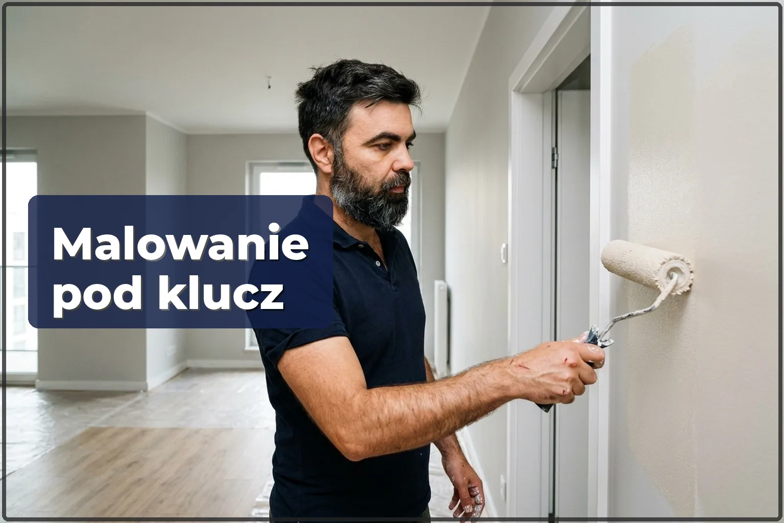 Malowanie mieszkania pod klucz w Warszawie — cena, terminy i zakres