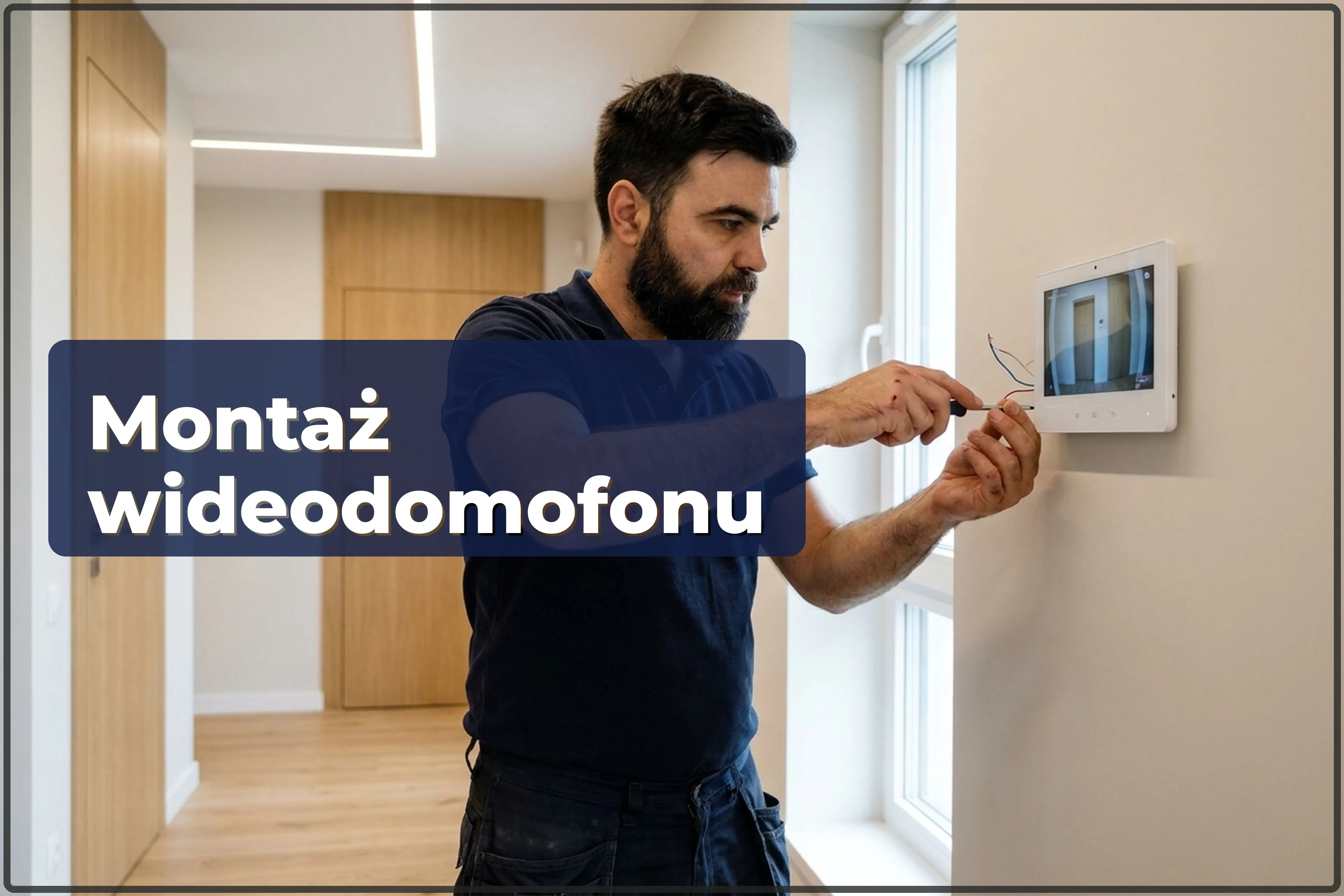 Montaż wideodomofonu w Warszawie