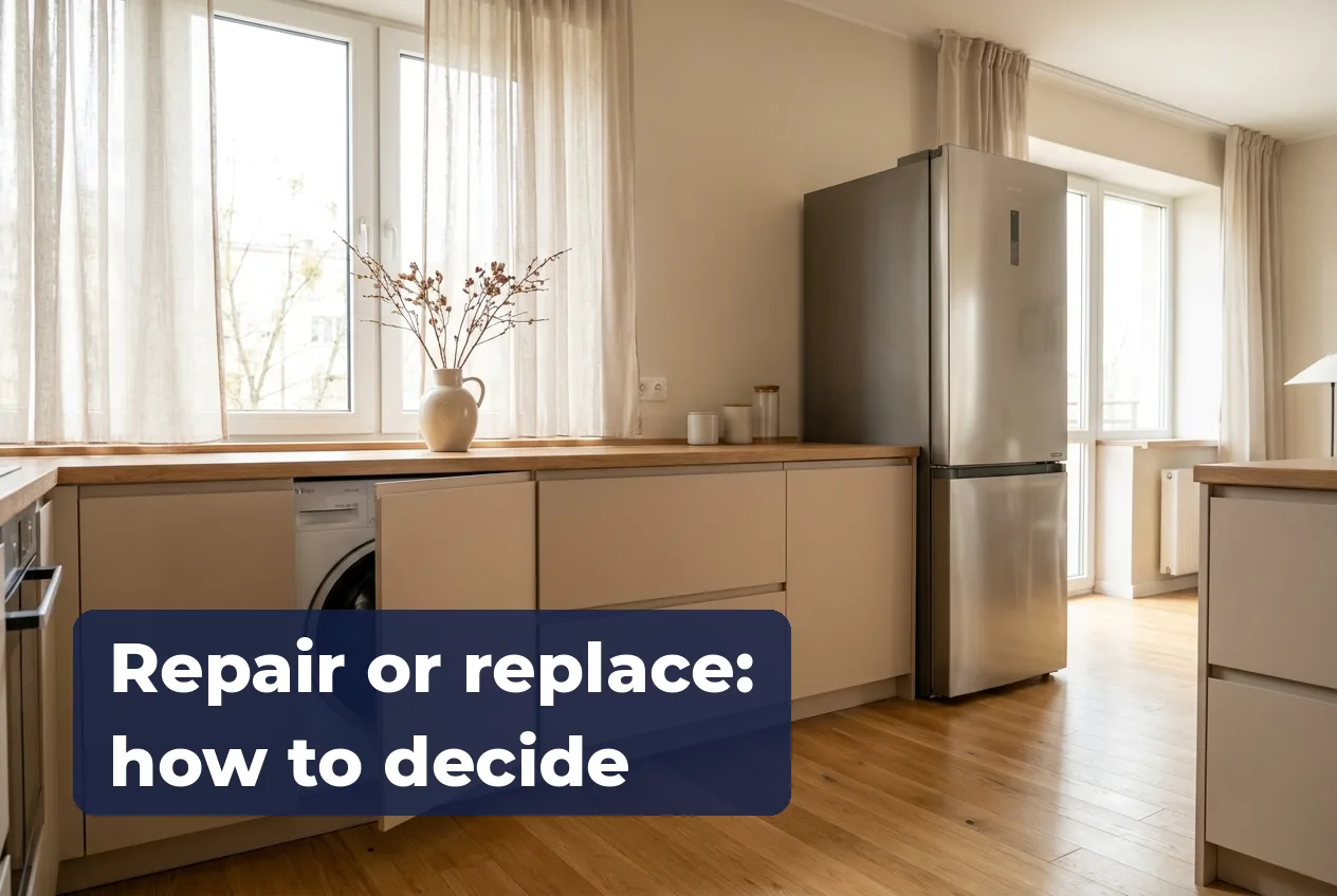 Repair or replace: how to decide on a washer, dishwasher or fridge
