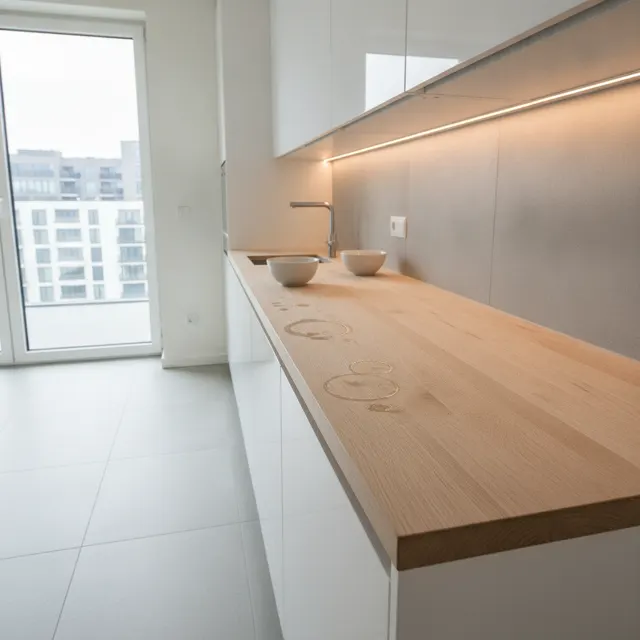 Photo for the request: wooden kitchen worktop needs impregnating