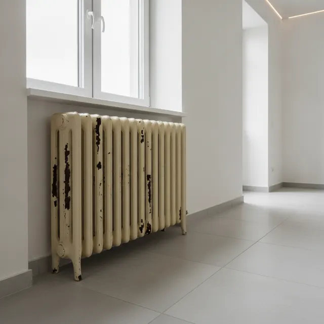 Photo for the request: cast iron radiator in the room needs painting