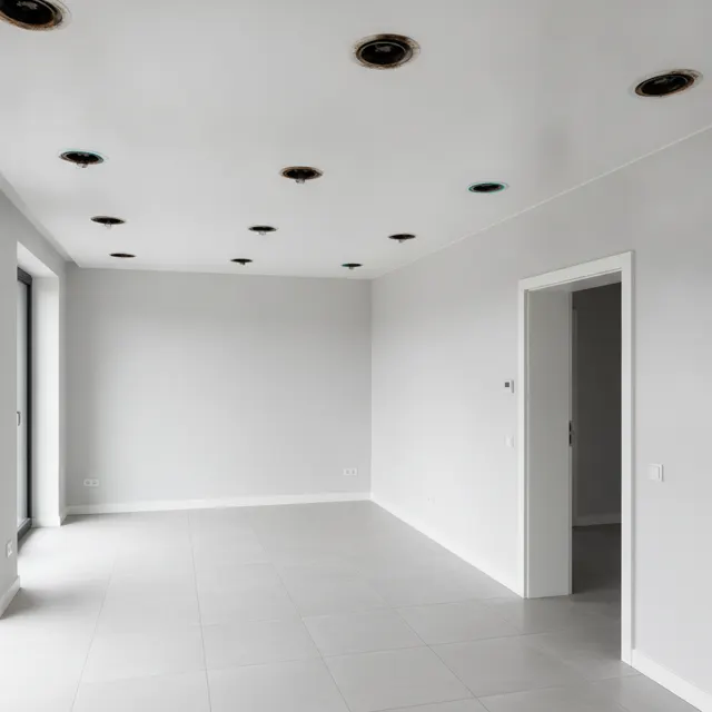 Photo for the request: burnt out halogen bulbs in a high ceiling