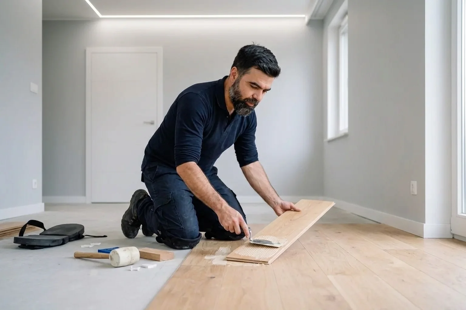 Barlinek Parquet Installation in Warsaw: Glued or Floating