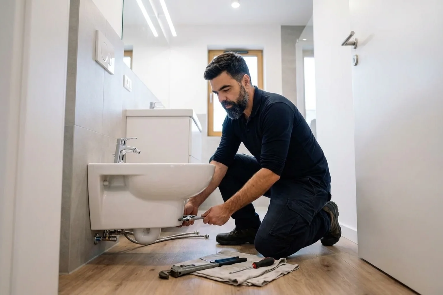 Laufen Bidet Installation in Warsaw: No Cracked Ceramic