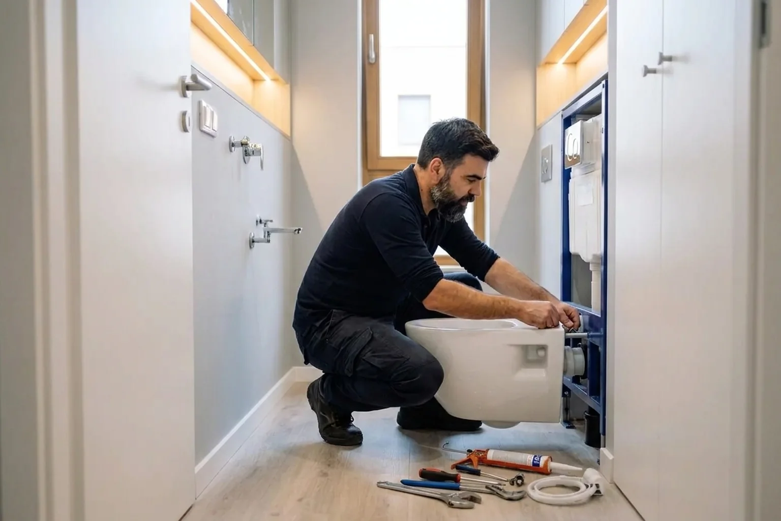 Монтаж унитаза Grohe в Варшаве: установка и ремонт бачка